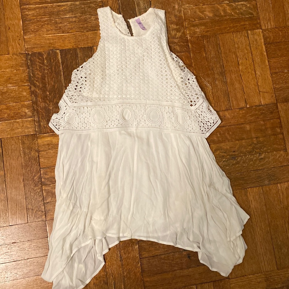 White dress